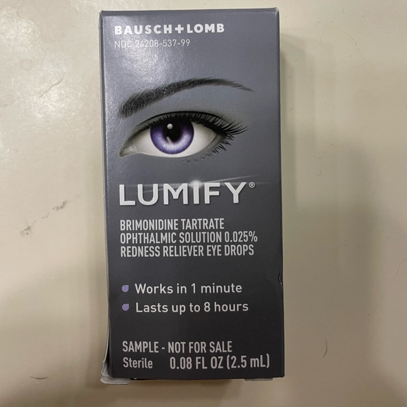 bausch and lomb Skincare Lumify Redness Reliever Eye Drops Bausch